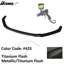 Load image into Gallery viewer, 2014-2017 Mazda 3 V1 Style Painted Front Bumper Lip Spoiler PP