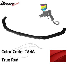 Load image into Gallery viewer, 2014-2017 Mazda 3 V1 Style Painted Front Bumper Lip Spoiler PP