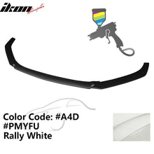 Load image into Gallery viewer, 2014-2017 Mazda 3 V1 Style Painted Front Bumper Lip Spoiler PP
