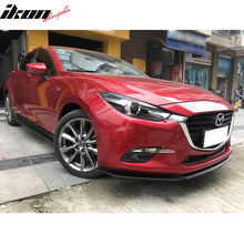 Load image into Gallery viewer, 2014-2017 Mazda 3 V1 Style Painted Front Bumper Lip Spoiler PP