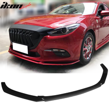 Load image into Gallery viewer, 2014-2017 Mazda 3 V1 Style Painted Front Bumper Lip Spoiler PP