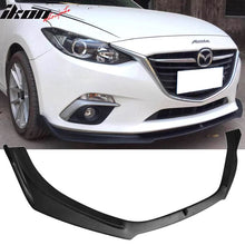 Load image into Gallery viewer, 2014-2017 Mazda 3 V2 Style Front Bumper Lip PP