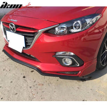 Load image into Gallery viewer, 2014-2016 Mazda 3 V3 Style Painted Front Bumper Lip Spoiler PP