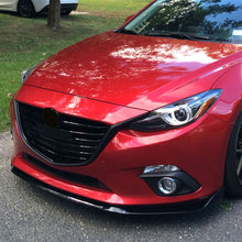 Load image into Gallery viewer, 2014-2016 Mazda 3 4Dr 5Dr Mazdaspeed Style Front Bumper Lip Spoiler