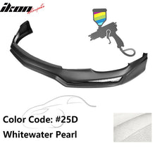 Load image into Gallery viewer, 2017 Mazda 3 V3 Style Painted Front Bumper Lip Spoiler Splitter PP