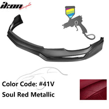 Load image into Gallery viewer, 2017 Mazda 3 V3 Style Painted Front Bumper Lip Spoiler Splitter PP