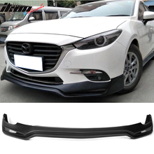 Load image into Gallery viewer, 2017 Mazda 3 V3 Style Painted Front Bumper Lip Spoiler Splitter PP