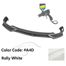 Load image into Gallery viewer, 2019-2020 Mazda 3 4DR Front Bumper Lip Spoiler PP Sedan