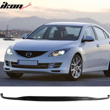 Load image into Gallery viewer, 2009-2011 Mazda 6 DS Style Unpainted Black Front Bumper Lip PU Sedan
