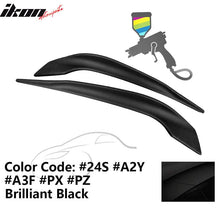 Load image into Gallery viewer, 2016-2017 Mazda 6 Painted Front Bumper Side Splitter Lip Pair ABS