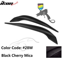 Load image into Gallery viewer, 2016-2017 Mazda 6 Painted Front Bumper Side Splitter Lip Pair ABS