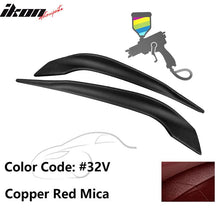 Load image into Gallery viewer, 2016-2017 Mazda 6 Painted Front Bumper Side Splitter Lip Pair ABS