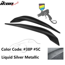 Load image into Gallery viewer, 2016-2017 Mazda 6 Painted Front Bumper Side Splitter Lip Pair ABS