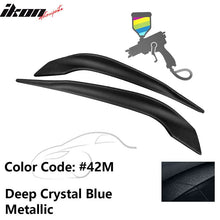 Load image into Gallery viewer, 2016-2017 Mazda 6 Painted Front Bumper Side Splitter Lip Pair ABS