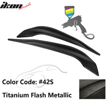 Load image into Gallery viewer, 2016-2017 Mazda 6 Painted Front Bumper Side Splitter Lip Pair ABS