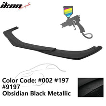 Load image into Gallery viewer, 2012-2014 Benz W204 C63 AMG GH Style Painted Front Bumper Lip ABS