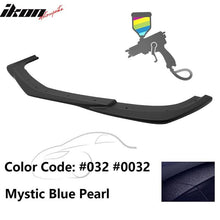 Load image into Gallery viewer, 2012-2014 Benz W204 C63 AMG GH Style Painted Front Bumper Lip ABS