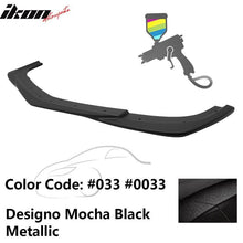Load image into Gallery viewer, 2012-2014 Benz W204 C63 AMG GH Style Painted Front Bumper Lip ABS