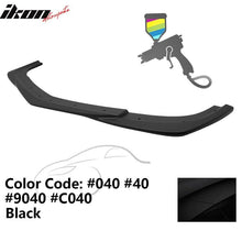 Load image into Gallery viewer, 2012-2014 Benz W204 C63 AMG GH Style Painted Front Bumper Lip ABS