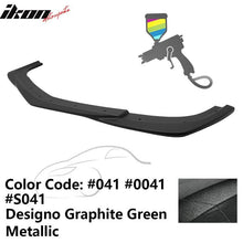 Load image into Gallery viewer, 2012-2014 Benz W204 C63 AMG GH Style Painted Front Bumper Lip ABS
