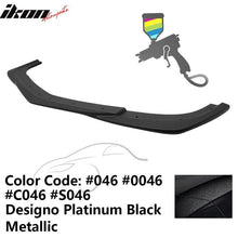 Load image into Gallery viewer, 2012-2014 Benz W204 C63 AMG GH Style Painted Front Bumper Lip ABS