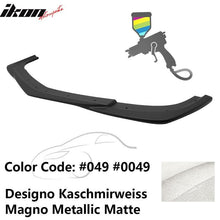 Load image into Gallery viewer, 2012-2014 Benz W204 C63 AMG GH Style Painted Front Bumper Lip ABS