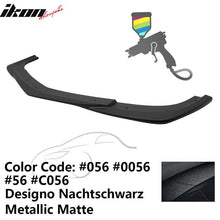 Load image into Gallery viewer, 2012-2014 Benz W204 C63 AMG GH Style Painted Front Bumper Lip ABS