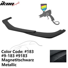 Load image into Gallery viewer, 2012-2014 Benz W204 C63 AMG GH Style Painted Front Bumper Lip ABS