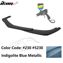 Load image into Gallery viewer, 2012-2014 Benz W204 C63 AMG GH Style Painted Front Bumper Lip ABS