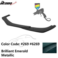 Load image into Gallery viewer, 2012-2014 Benz W204 C63 AMG GH Style Painted Front Bumper Lip ABS
