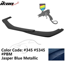 Load image into Gallery viewer, 2012-2014 Benz W204 C63 AMG GH Style Painted Front Bumper Lip ABS