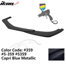 Load image into Gallery viewer, 2012-2014 Benz W204 C63 AMG GH Style Painted Front Bumper Lip ABS