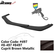 Load image into Gallery viewer, 2012-2014 Benz W204 C63 AMG GH Style Painted Front Bumper Lip ABS