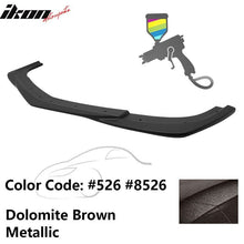 Load image into Gallery viewer, 2012-2014 Benz W204 C63 AMG GH Style Painted Front Bumper Lip ABS