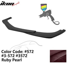Load image into Gallery viewer, 2012-2014 Benz W204 C63 AMG GH Style Painted Front Bumper Lip ABS