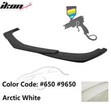 Load image into Gallery viewer, 2012-2014 Benz W204 C63 AMG GH Style Painted Front Bumper Lip ABS