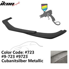 Load image into Gallery viewer, 2012-2014 Benz W204 C63 AMG GH Style Painted Front Bumper Lip ABS