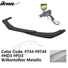 Load image into Gallery viewer, 2012-2014 Benz W204 C63 AMG GH Style Painted Front Bumper Lip ABS