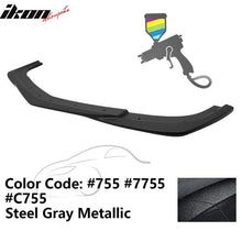 Load image into Gallery viewer, 2012-2014 Benz W204 C63 AMG GH Style Painted Front Bumper Lip ABS