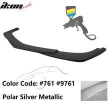 Load image into Gallery viewer, 2012-2014 Benz W204 C63 AMG GH Style Painted Front Bumper Lip ABS