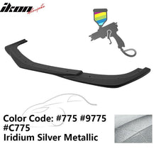 Load image into Gallery viewer, 2012-2014 Benz W204 C63 AMG GH Style Painted Front Bumper Lip ABS