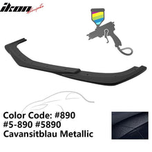 Load image into Gallery viewer, 2012-2014 Benz W204 C63 AMG GH Style Painted Front Bumper Lip ABS