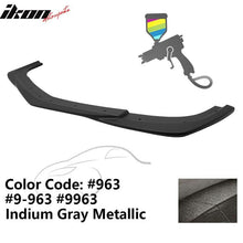Load image into Gallery viewer, 2012-2014 Benz W204 C63 AMG GH Style Painted Front Bumper Lip ABS