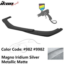 Load image into Gallery viewer, 2012-2014 Benz W204 C63 AMG GH Style Painted Front Bumper Lip ABS