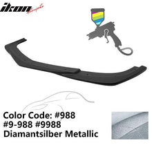 Load image into Gallery viewer, 2012-2014 Benz W204 C63 AMG GH Style Painted Front Bumper Lip ABS