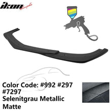 Load image into Gallery viewer, 2012-2014 Benz W204 C63 AMG GH Style Painted Front Bumper Lip ABS