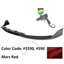 Load image into Gallery viewer, 2015-2020 Benz W205 AP Style Painted Front Bumper Lip Spoiler PP