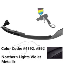Load image into Gallery viewer, 2015-2020 Benz W205 AP Style Painted Front Bumper Lip Spoiler PP