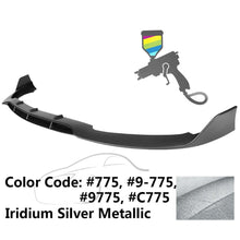 Load image into Gallery viewer, 2015-2020 Benz W205 AP Style Painted Front Bumper Lip Spoiler PP
