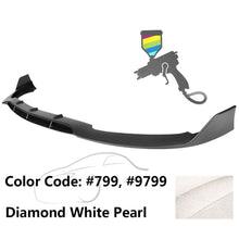Load image into Gallery viewer, 2015-2020 Benz W205 AP Style Painted Front Bumper Lip Spoiler PP